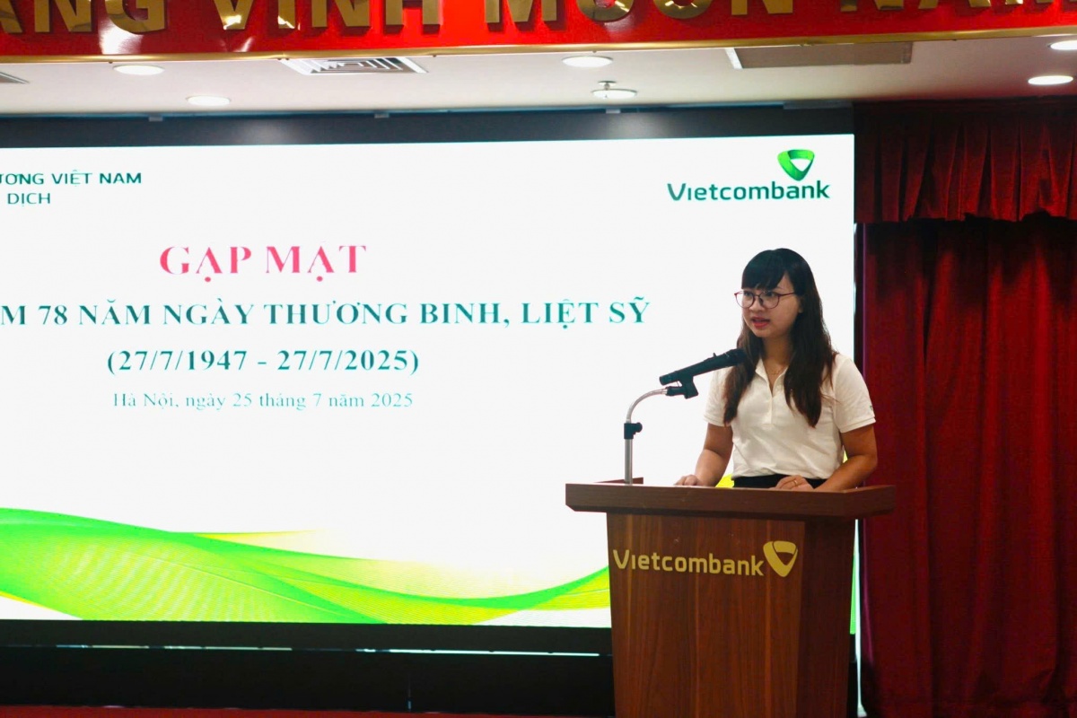 Hành trình nhân ái của Công đoàn Vietcombank: Từ tri ân đến sẻ chia sau bão lũ