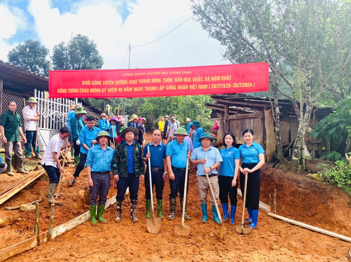 Công đoàn góp sức đổi thay diện mạo nông thôn