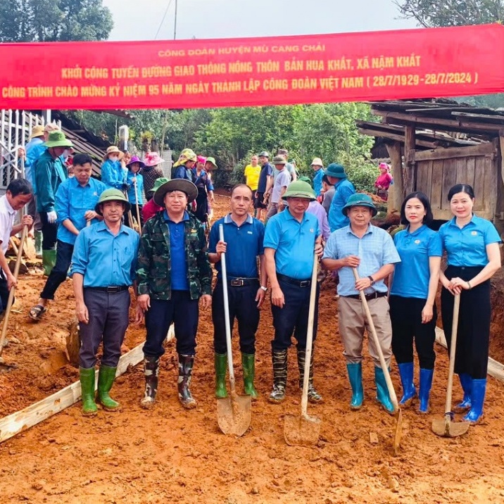 Công đoàn góp sức đổi thay diện mạo nông thôn