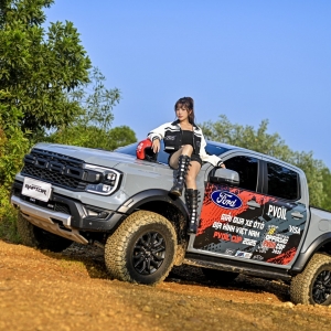 Ford Ranger Raptor: 'Chiến binh' off-road khuấy động PVOIL VOC 2025