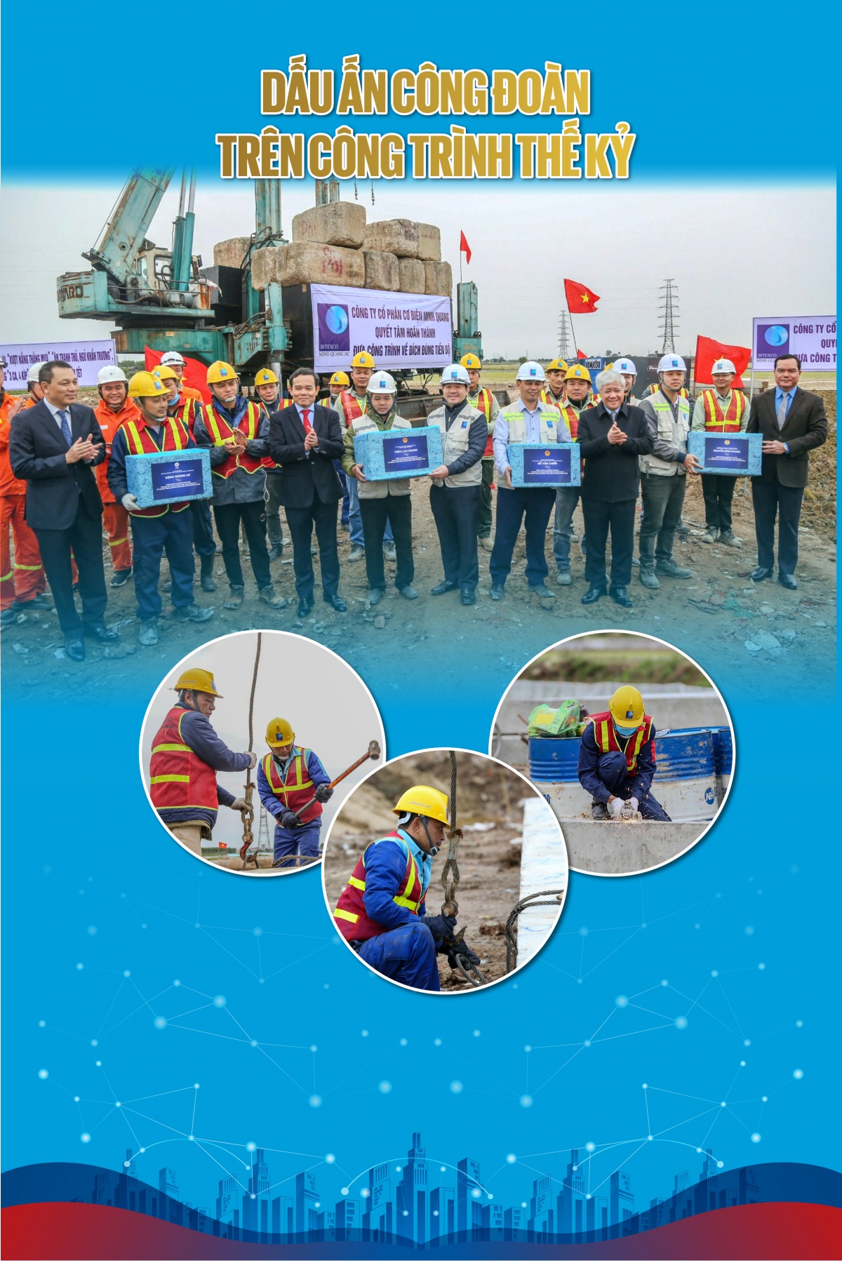 Dấu ấn Công đoàn trên công trình thế kỷ Dấu ấn Công đoàn trên công trình thế kỷ