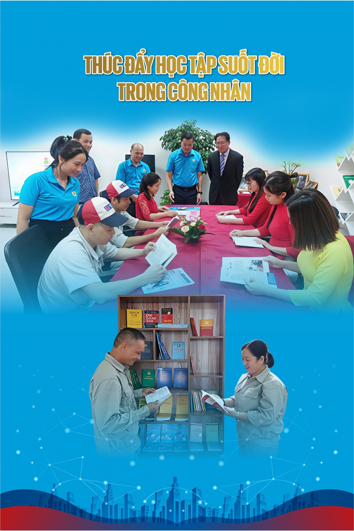 Thúc đẩy học tập suốt đời trong công nhân