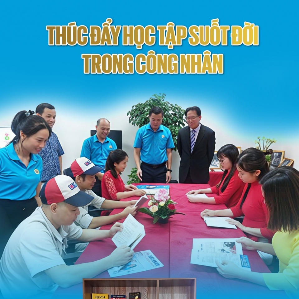 Thúc đẩy học tập suốt đời trong công nhân