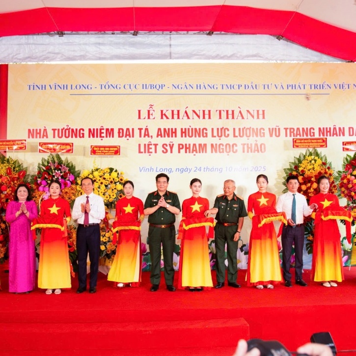 BIDV và dấu ấn tri ân qua công trình Nhà tưởng niệm Anh hùng LLVTND Phạm Ngọc Thảo