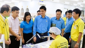Công đoàn Công ty Mani Hà Nội chú trọng phúc lợi, an toàn trong sản xuất