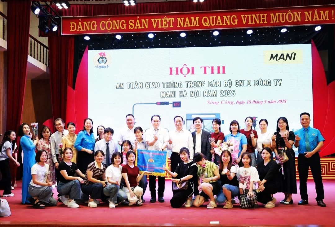 Công đoàn Công ty Mani Hà Nội chú trọng phúc lợi, an toàn trong sản xuất