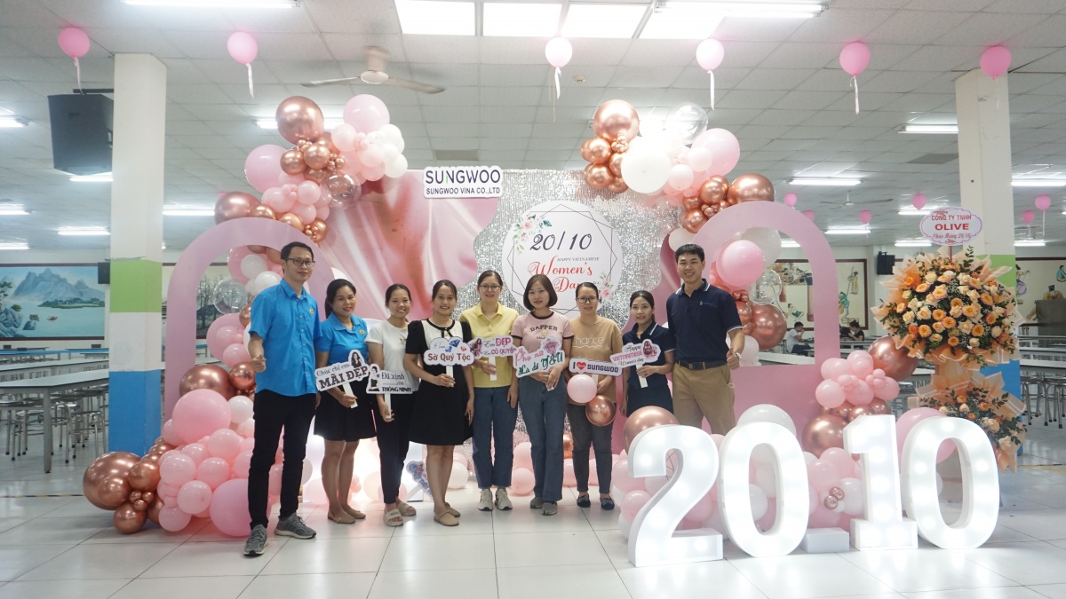Công ty Sungwoo Vina: Khi Công đoàn là điểm tựa vững chắc cho lao động nữ