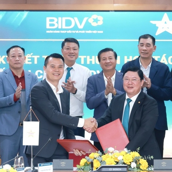 BIDV tăng cường hợp tác với các doanh nghiệp Sao Vàng đất Việt