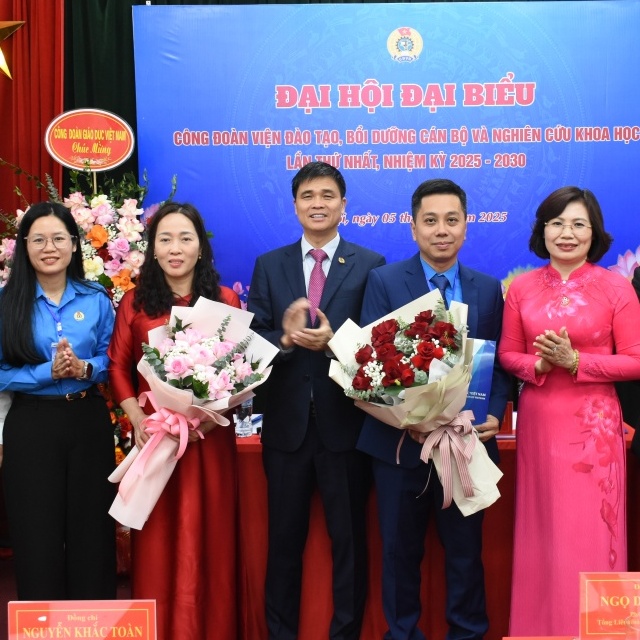 Công đoàn Viện Đào tạo, Bồi dưỡng cán bộ và NCKH: Kiến tạo từ hợp nhất, vững bước sứ mệnh kép