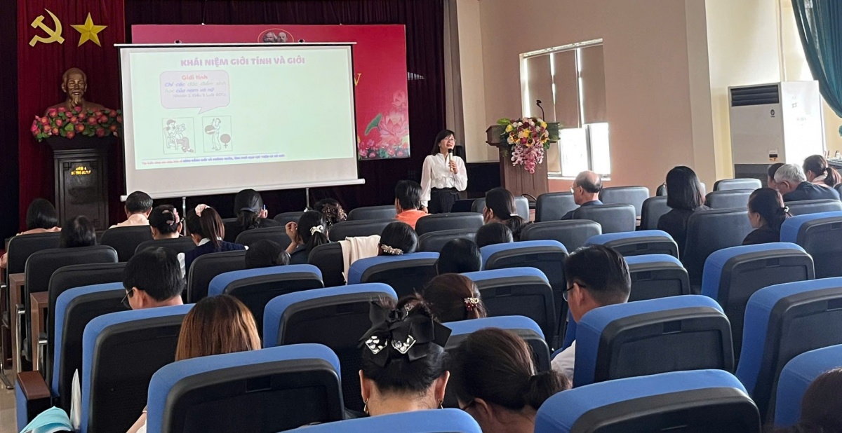 Thái Nguyên: Gần 400 cán bộ cơ sở được tập huấn về bình đẳng giới và phòng chống bạo lực Thái Nguyên: Gần 400 cán bộ cơ sở được tập huấn về bình đẳng giới và phòng chống bạo lực