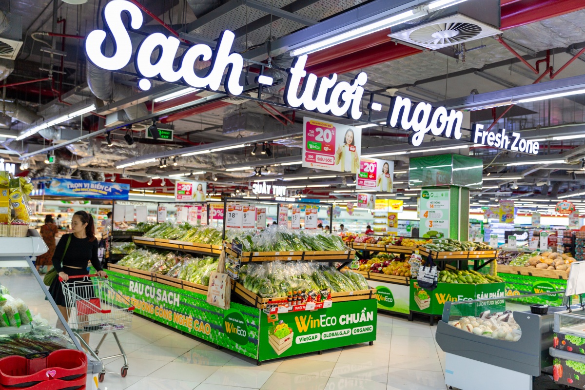 Thực phẩm phong phú, tươi ngon tại siêu thị WinMart Thực phẩm phong phú, tươi ngon tại siêu thị WinMart