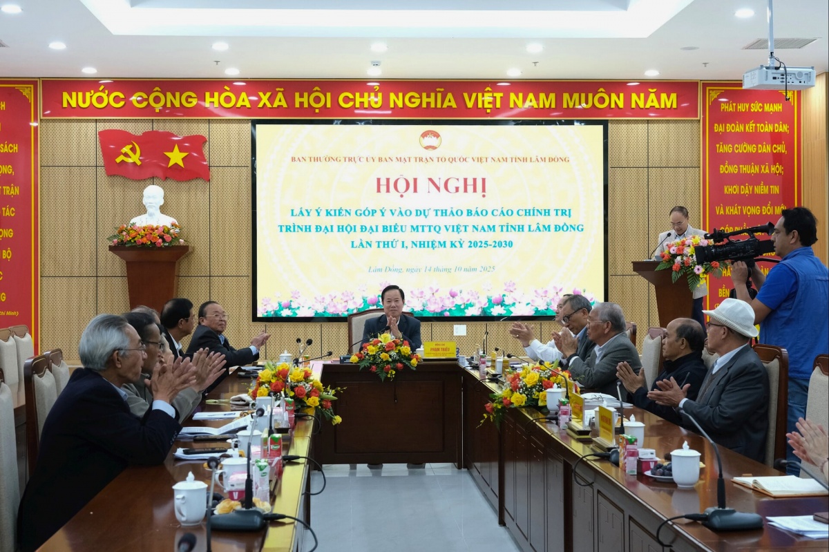 Sẽ có 600 đại biểu dự Đại hội Mặt trận Tổ quốc Việt Nam tỉnh Lâm Đồng lần thứ I Sẽ có 600 đại biểu dự Đại hội Mặt trận Tổ quốc Việt Nam tỉnh Lâm Đồng lần thứ I