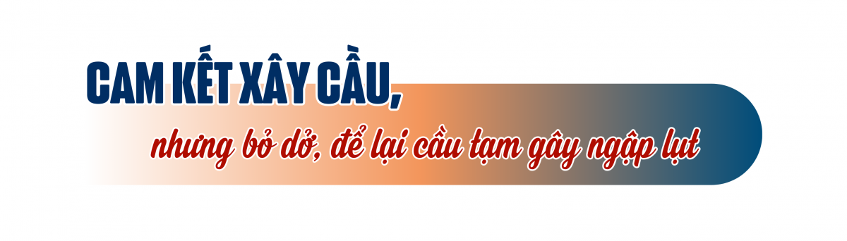 Doanh nghiệp làm điện gió: Bỏ mặc người dân với đường hư, cầu gây ngập lụt