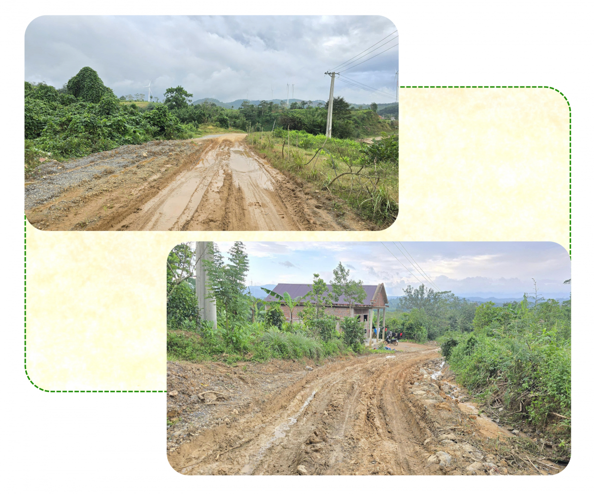 Doanh nghiệp làm điện gió: Bỏ mặc người dân với đường hư, cầu gây ngập lụt