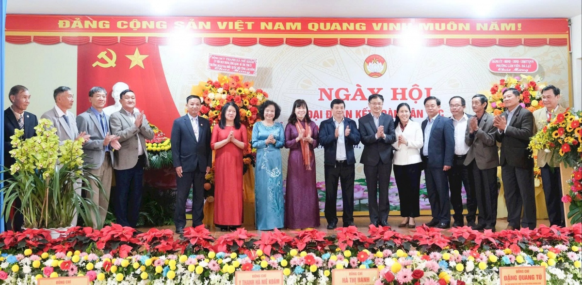 Gắn kết nghĩa tình trong Ngày hội Đại đoàn kết toàn dân tộc ở Lâm Đồng