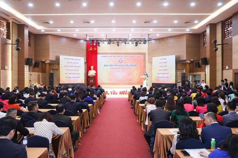 Đại hội Thi đua yêu nước Cơ quan Ủy ban Trung ương Mặt trận Tổ quốc Việt Nam giai đoạn 2025-2030