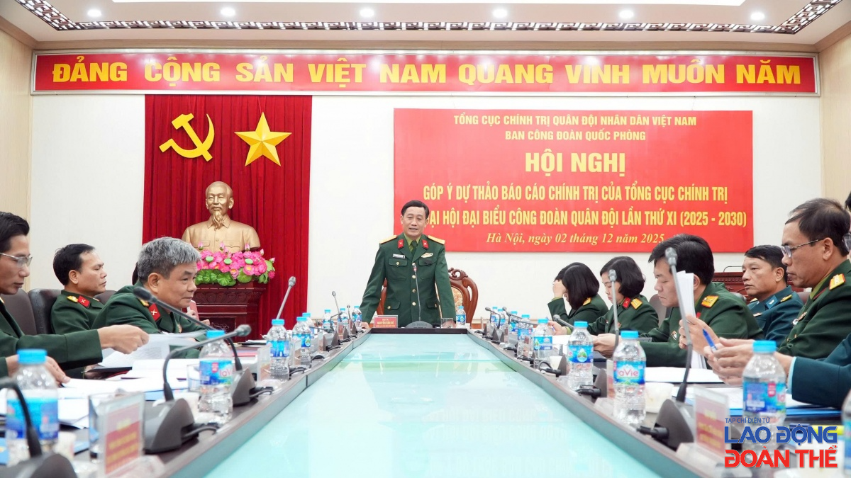 Phát huy trí tuệ tập thể hoàn thiện văn kiện Đại hội Công đoàn Quân đội lần thứ XI Phát huy trí tuệ tập thể hoàn thiện văn kiện Đại hội Công đoàn Quân đội lần thứ XI