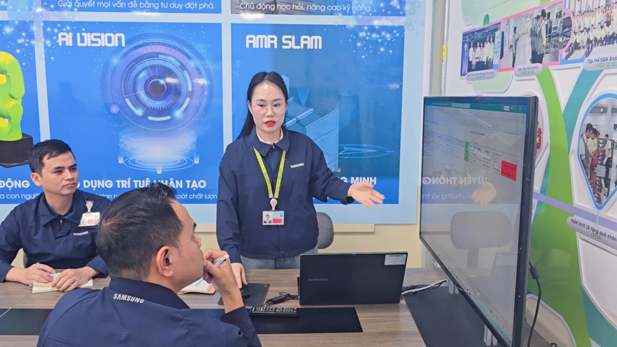 Đầu tư vào con người: Samsung Việt Nam giúp người lao động “nâng cấp” mỗi ngày