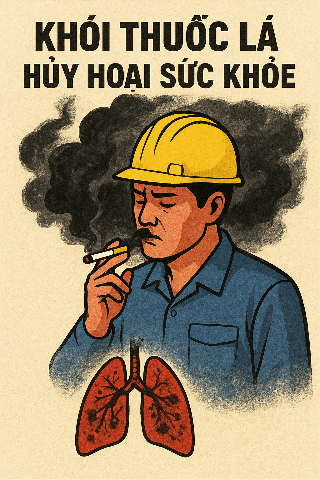 Chung tay xây dựng môi trường làm việc không khói thuốc