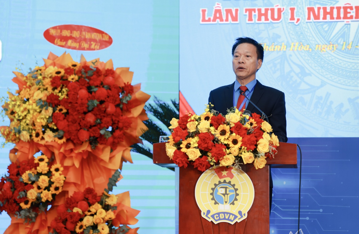 Ông Phan Thanh Liêm làm Chủ tịch Liên đoàn Lao động tỉnh Khánh Hòa