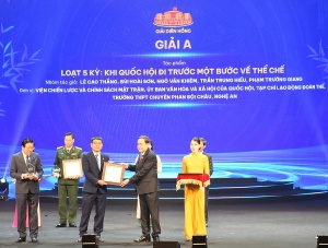 Tạp chí Lao động Đoàn thể đoạt Giải A Giải Diên Hồng lần thứ tư - năm 2026