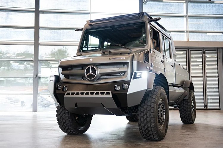 Mercedes-Benz làm mới hình ảnh Unimog bằng phiên bản off-road cao cấp