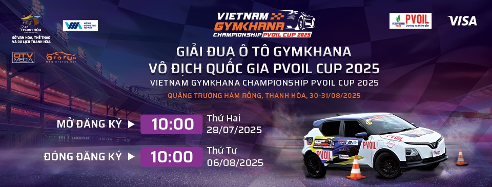 Công bố Điều lệ Giải đua Ô tô  Gymkhana Vô địch Quốc gia PVOIL Cup 2025