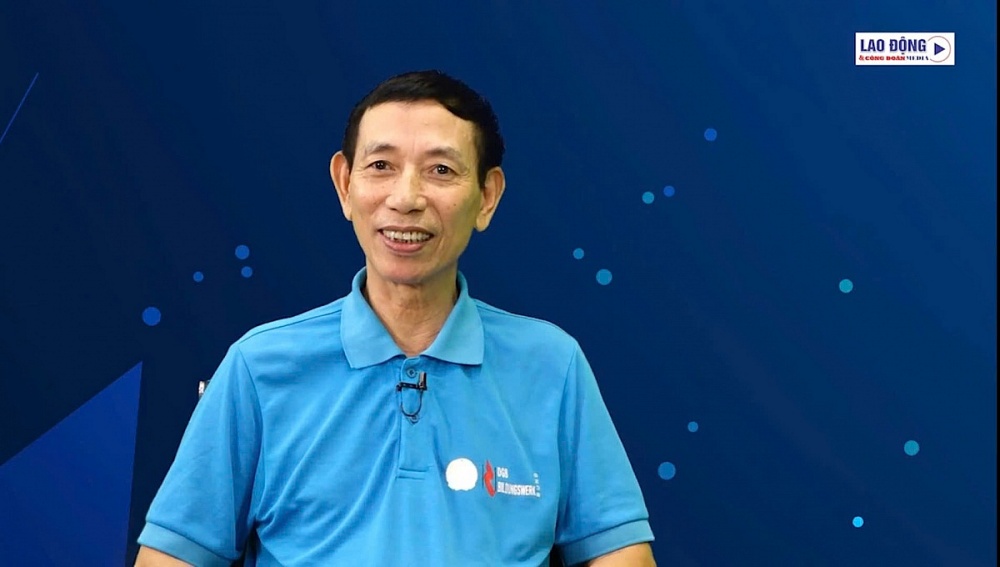 PGS.TS Vũ Quang Thọ, nguyên Viện trưởng Viện Công nhân và Công đoàn. Ảnh: Nguyễn Việt