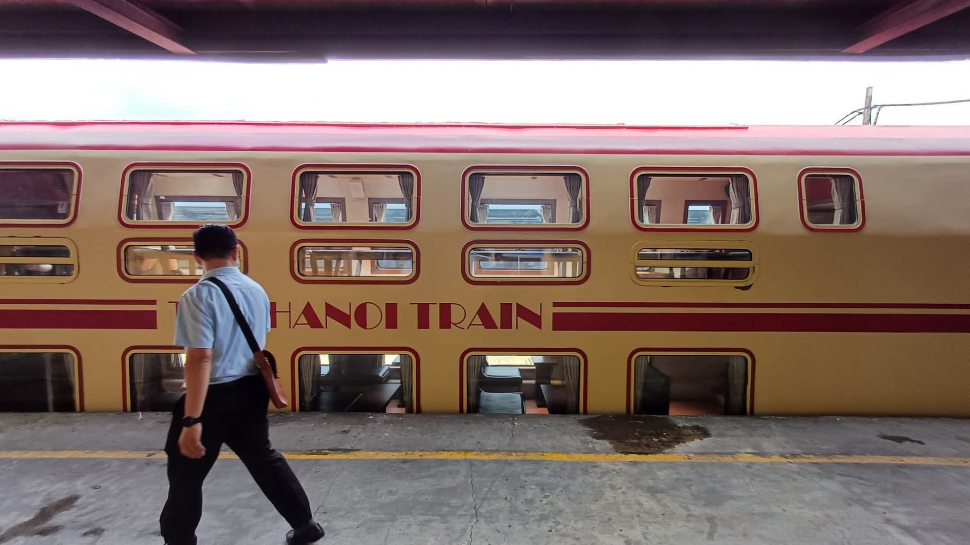 Bên trong đoàn tàu di sản The Hanoi Train, sắp khai trương vào 19/8 tới