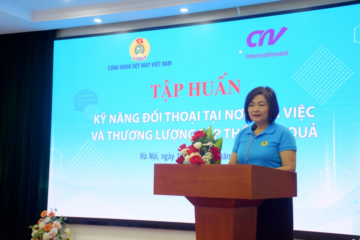 Chăm lo người lao động để ngành Dệt May vững vàng phát triển