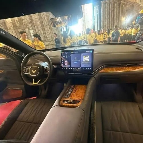 VinFast VF 9 bản đặc biệt lần đầu lộ ảnh nội thất