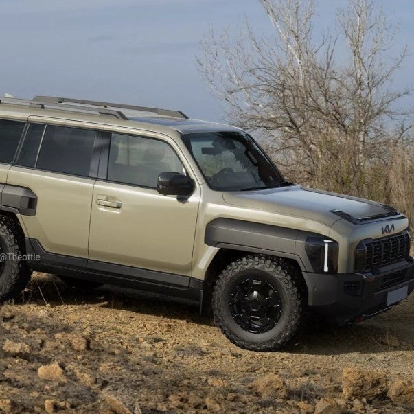 Kia phát triển SUV khung rời mới, đối đầu Ford Everest và Toyota Fortuner