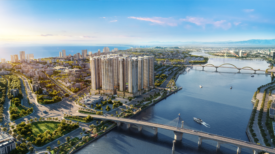 Khu cảnh quan bờ Đông sông Hàn nâng tầm không gian sống tại Capital Square