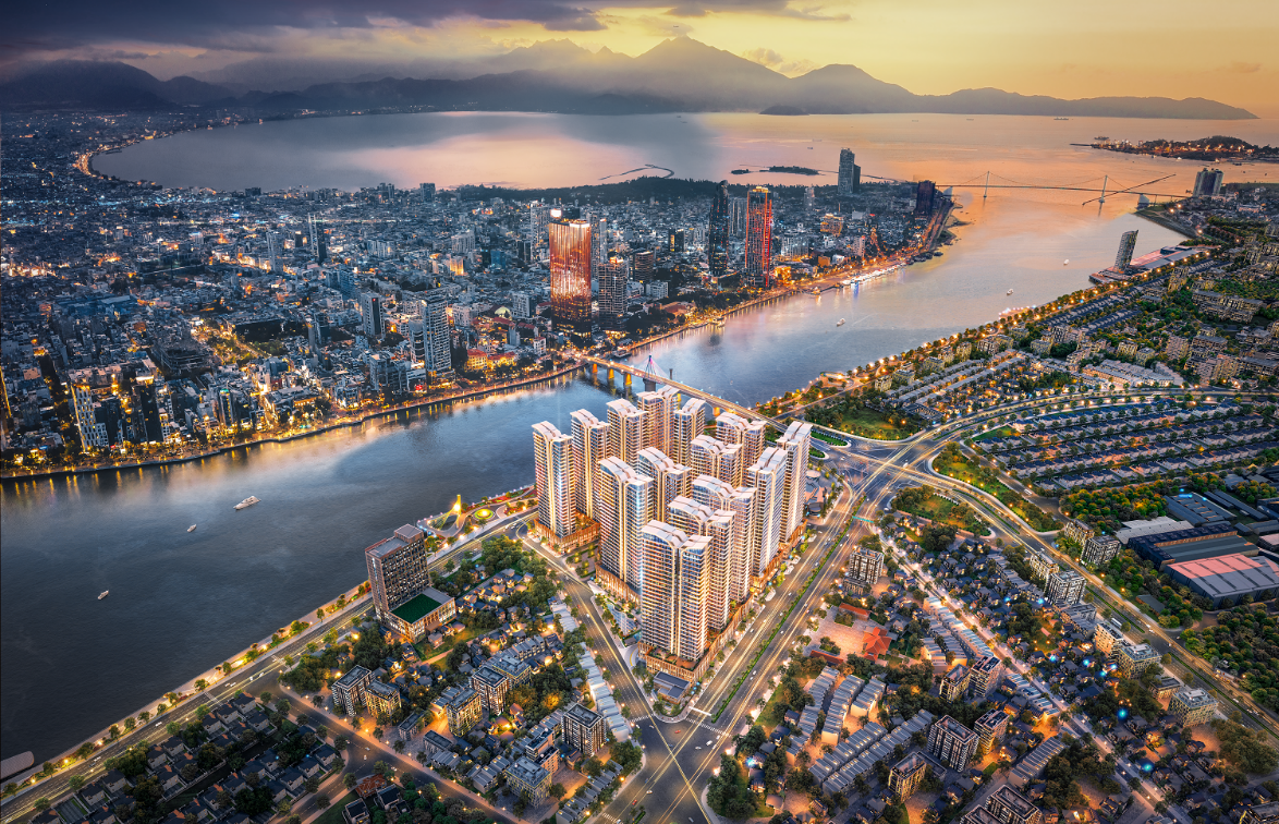 Khu cảnh quan bờ Đông sông Hàn nâng tầm không gian sống tại Capital Square