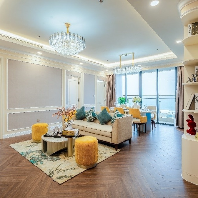 Bên trong căn hộ mẫu ‘view triệu đô’ của Newtown Diamond