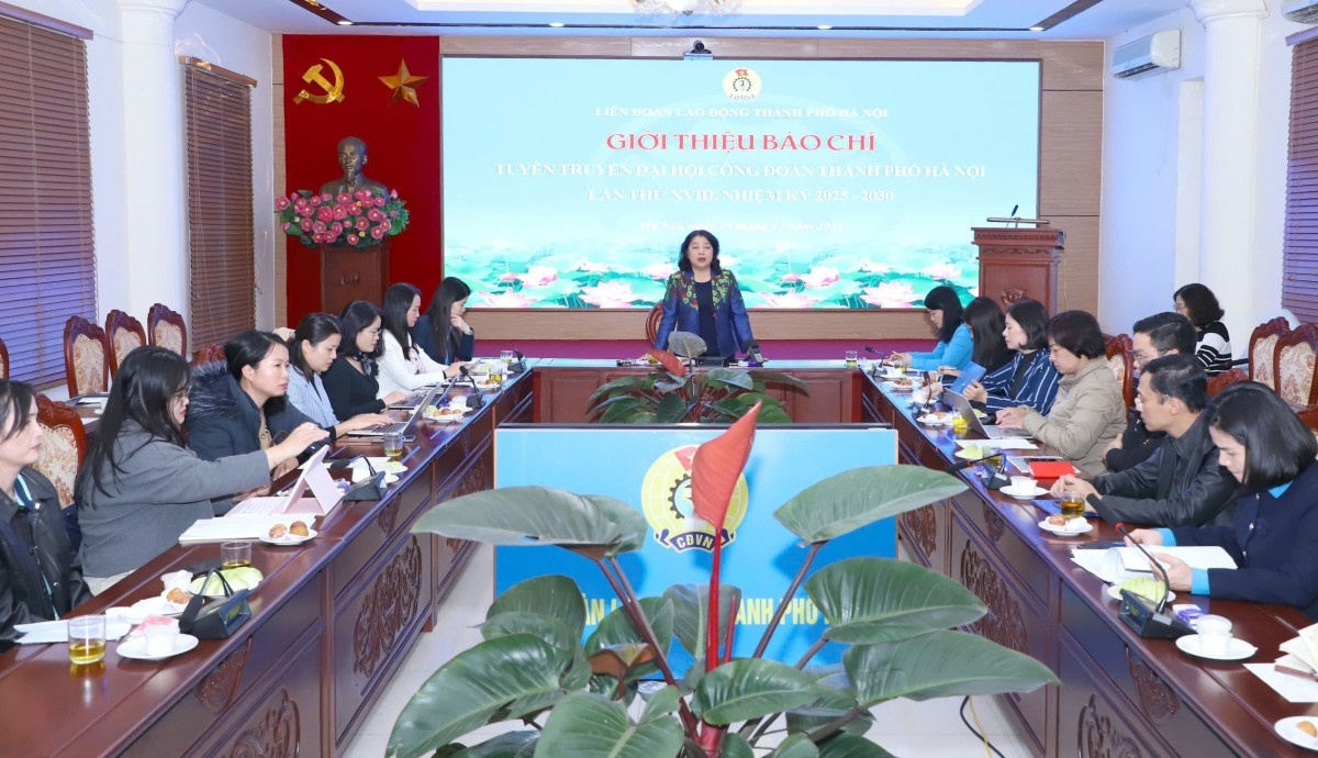 Khi ý chí của hơn 580.000 đoàn viên hội tụ tại Đại hội Công đoàn Thủ đô