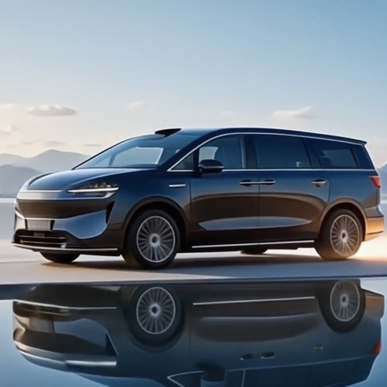 Mẫu MPV chạy điện hạng sang này sẽ trang bị túi khí "mũ bảo hiểm" đầu tiên trên thế giới