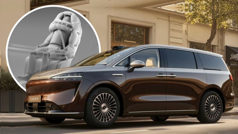 Luxeed V9, mẫu MPV hạng sang của Huawei và Chery, dự kiến sẽ trang bị công nghệ túi khí "mũ bảo hiểm" mới