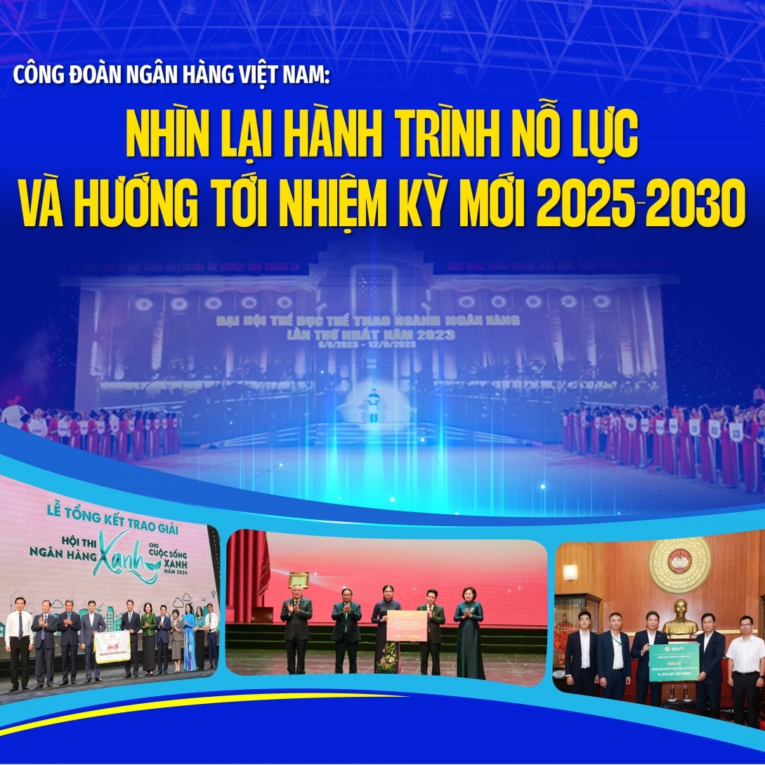 Công đoàn Ngân hàng Việt Nam: Nhìn lại hành trình nỗ lực và hướng tới nhiệm kỳ mới 2025-2030