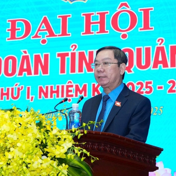 Ông Nguyễn Thế Lập giữ chức Chủ tịch Liên đoàn Lao động tỉnh Quảng Trị nhiệm kỳ 2025 - 2030