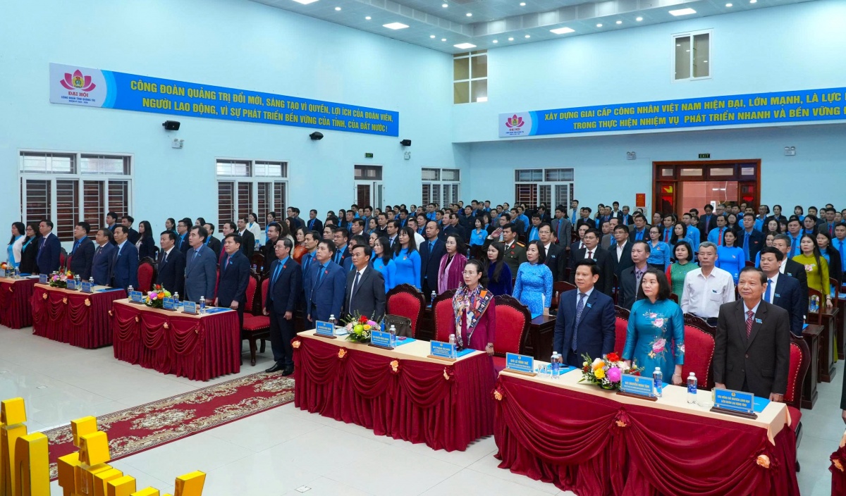 Ông Nguyễn Thế Lập giữ chức Chủ tịch Liên đoàn Lao động tỉnh Quảng Trị nhiệm kỳ 2025 - 2030