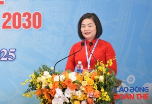 Đồng chí Phạm Thị Thanh Tâm tái đắc cử Chủ tịch Công đoàn Dệt May Việt Nam