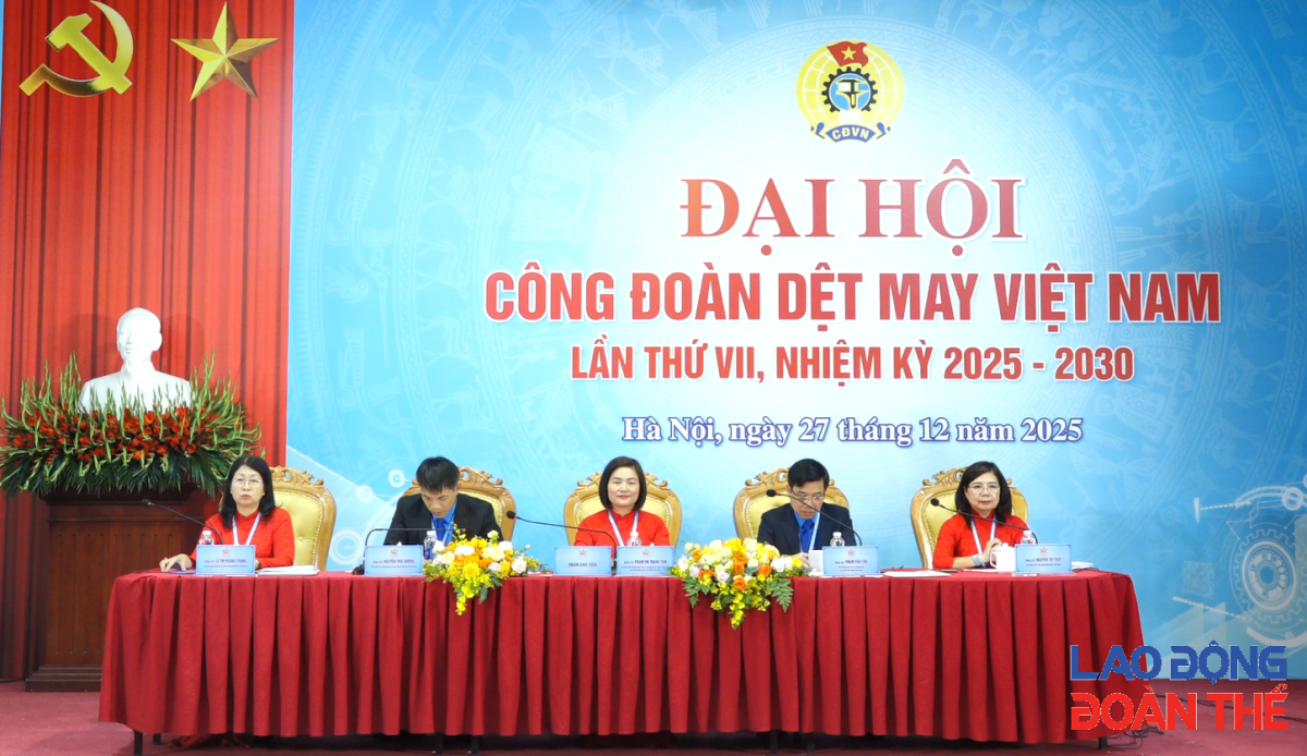 Bà Phạm Thị Thanh Tâm tái đắc cử làm Chủ tịch Công đoàn Dệt may Việt Nam nhiệm kỳ 2025-2030