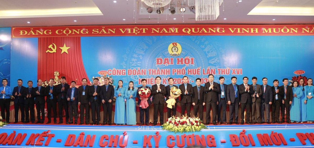 Đồng chí Lê Minh Nhân tái đắc cử Chủ tịch Liên đoàn Lao động thành phố Huế