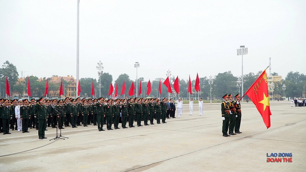 Trọn vẹn niềm tin trước anh linh Chủ tịch Hồ Chí Minh