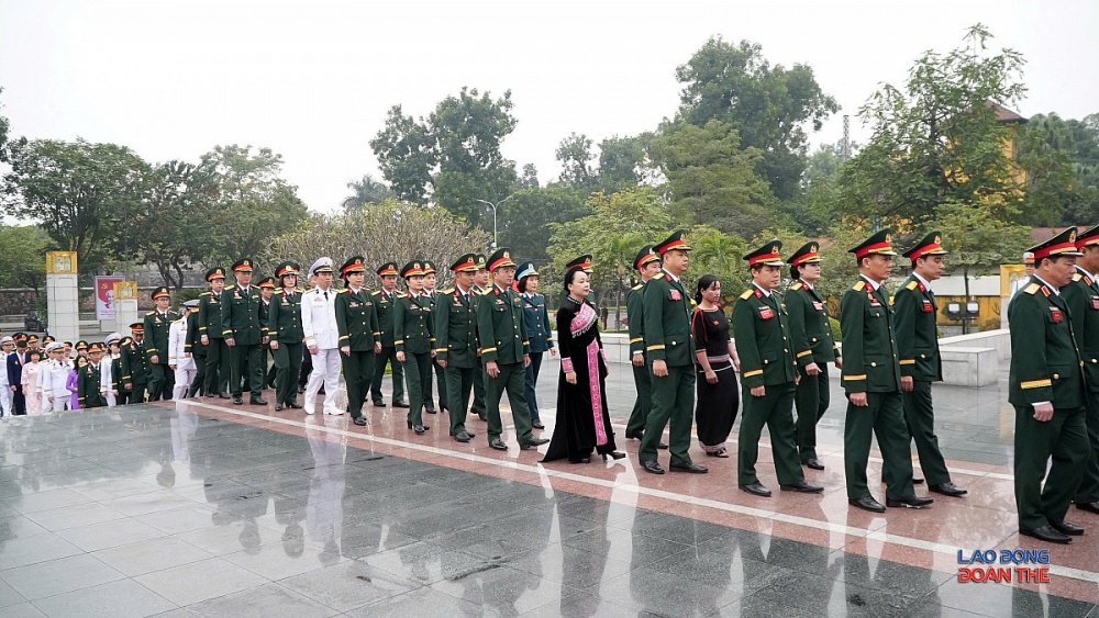 Trọn vẹn niềm tin trước anh linh Chủ tịch Hồ Chí Minh