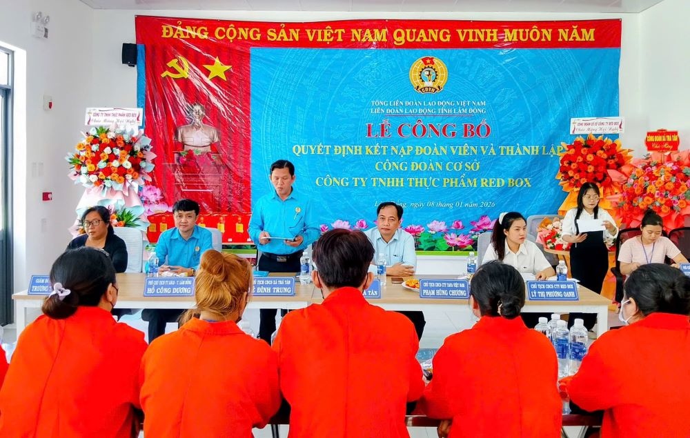 Công nhân lao động ở Lâm Đồng tin tưởng và kỳ vọng vào Đại hội XIV của Đảng