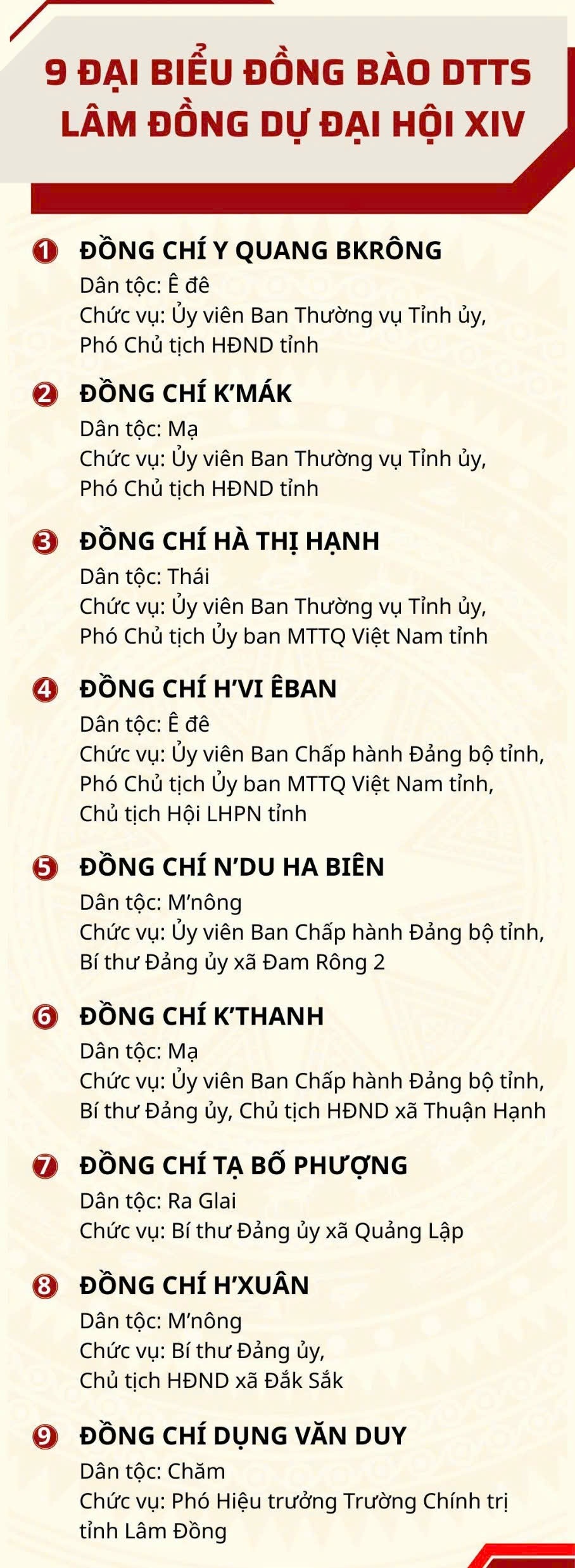 Những “đại sứ” mang tiếng nói đồng bào dân tộc thiểu số đến với Đại hội XIV của Đảng