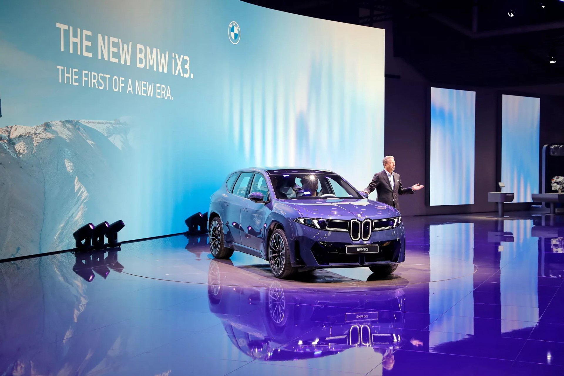 SUV điện cao cấp BMW iX3 thế hệ mới chính thức ra mắt lần đầu tiên tại IAA Mobility 2025