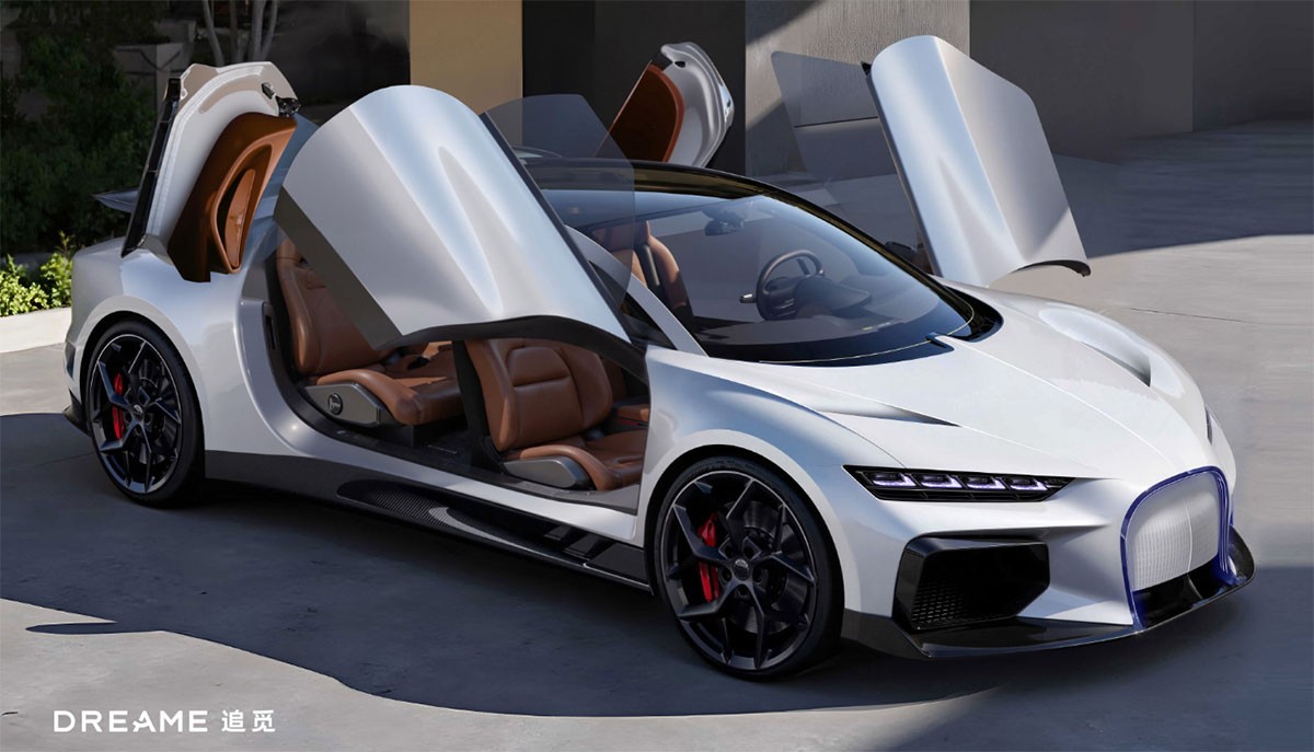 Nhà sản xuất máy hút bụi Dreame đặt tham vọng làm xe điện sánh tầm Bugatti và Rolls-Royce